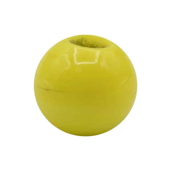 Bola de cristal de Murano amarilla a la venta en anabi.online