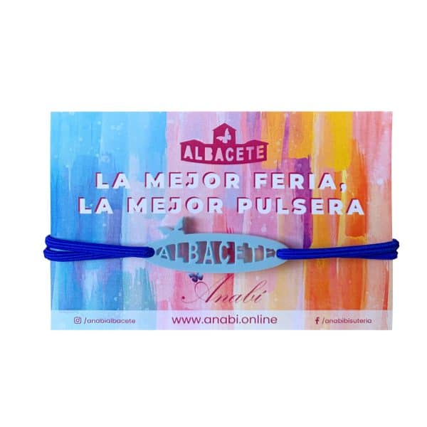 Pulsera Feria de Albacete 2023 a la venta en anabi.online