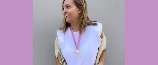 Imagen Collar gargantilla belleza rosa a la venta en anabi.online