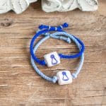 PULSERA DE CERÁMICA VIRGEN DE LOS LLANOS AZUL